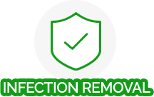Infection removal guarantee